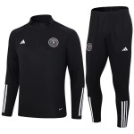 Inter Miami CF Quarter Zip Sweatshirts Anzüge 2023-24 Schwarze Inter Miami CF Quarter Zip Sweatshirts Anzüge 2023-24 Schwarze